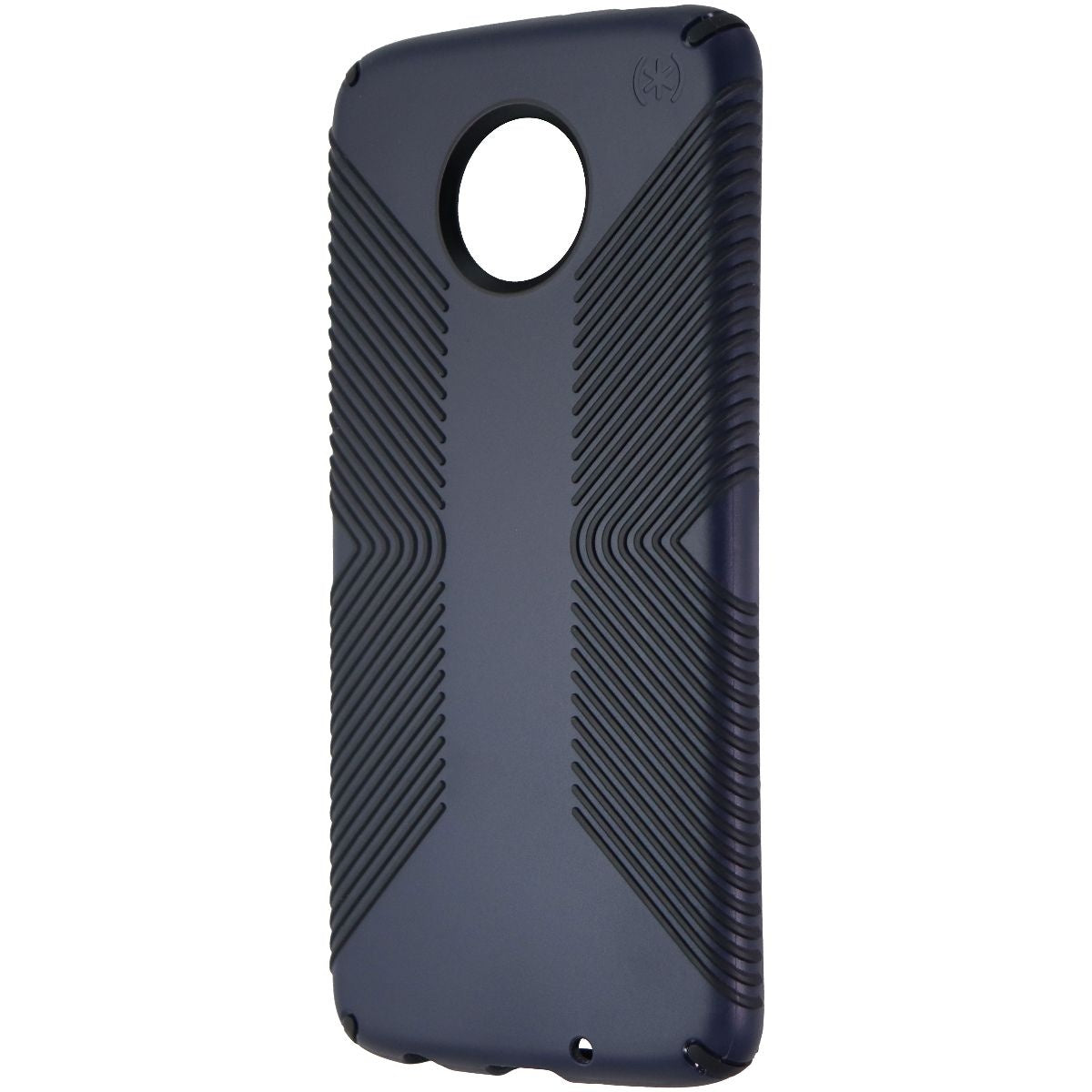 Speck Presidio Grip Case for Motorola Moto Z4 - Eclipse Blue/Carbon Black Cell Phone - Cases, Covers & Skins Speck - Simple Cell Bulk Wholesale Pricing - USA Seller
