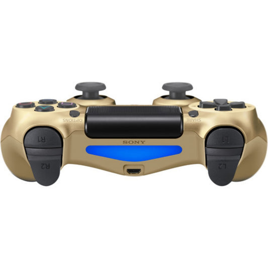 Sony DualShock 4 Wireless Controller for PlayStation 4 (CUH-ZCT2U) - Gold Gaming/Console - Controllers & Attachments Sony    - Simple Cell Bulk Wholesale Pricing - USA Seller