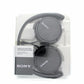 Sony High Quality Sound Stereo Headphones - Black - MDR-ZX110/BC Portable Audio - Headphones Sony - Simple Cell Bulk Wholesale Pricing - USA Seller