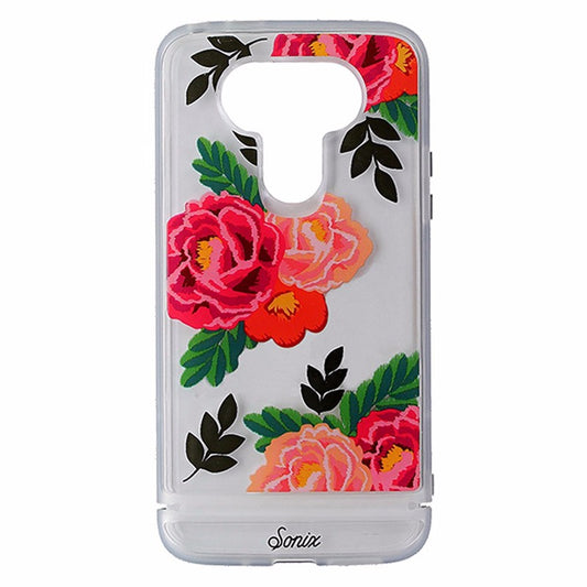 Sonix Clear Coat Hybrid Case for LG G5 - Clear/ Red Flowers / Lolita Cell Phone - Cases, Covers & Skins Sonix    - Simple Cell Bulk Wholesale Pricing - USA Seller