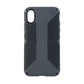 Speck Presidio Grip Series Case for Apple iPhone X - Charcoal Gray/Black Cell Phone - Cases, Covers & Skins Speck    - Simple Cell Bulk Wholesale Pricing - USA Seller