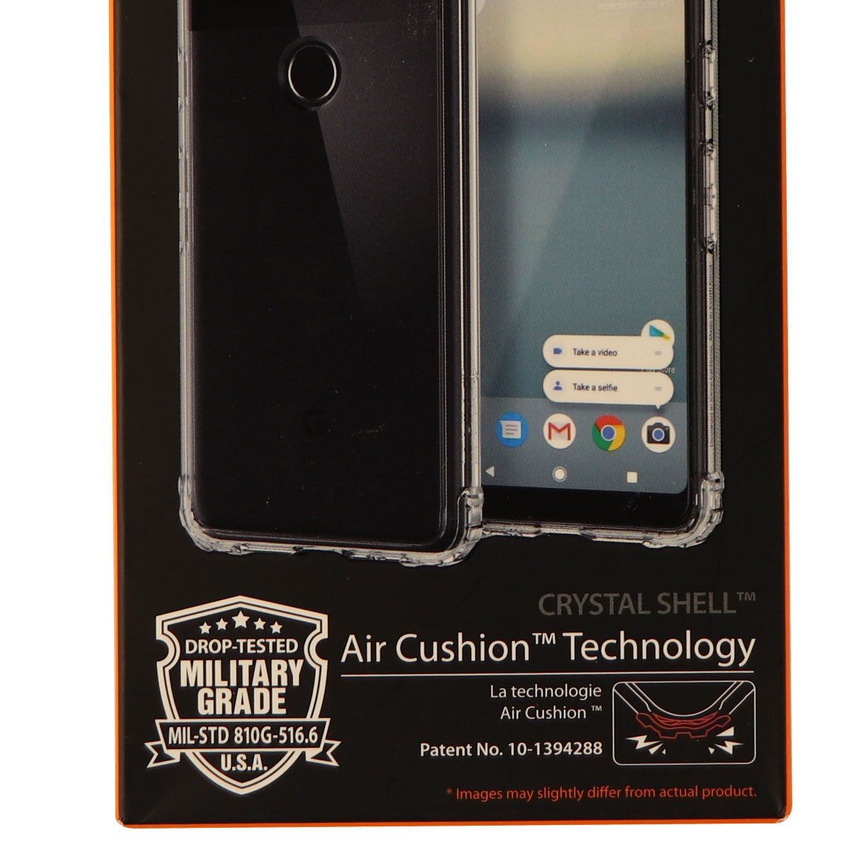 Spigen Crystal Shell Series Protective Case Cover for Google Pixel 2 - Clear Cell Phone - Cases, Covers & Skins Spigen - Simple Cell Bulk Wholesale Pricing - USA Seller