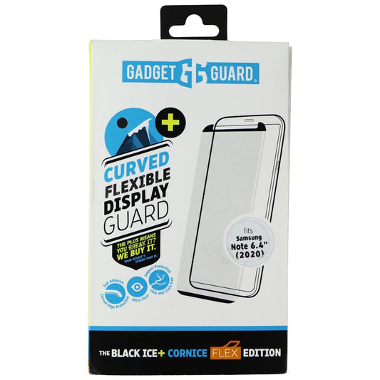GadgetGuard Black Ice+ Cornice Flex Screen Protector for Galaxy Note20 5G Cell Phone - Screen Protectors Gadget Guard - Simple Cell Bulk Wholesale Pricing - USA Seller