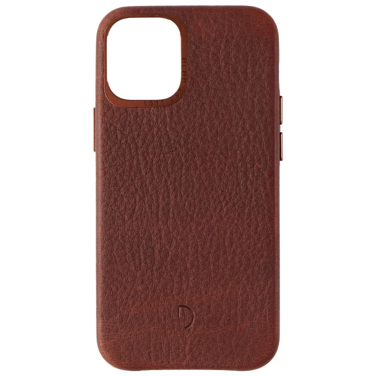 DECODED Back Cover Case for Apple iPhone 12 Mini - Cinnamon Brown Cell Phone - Cases, Covers & Skins Decoded - Simple Cell Bulk Wholesale Pricing - USA Seller