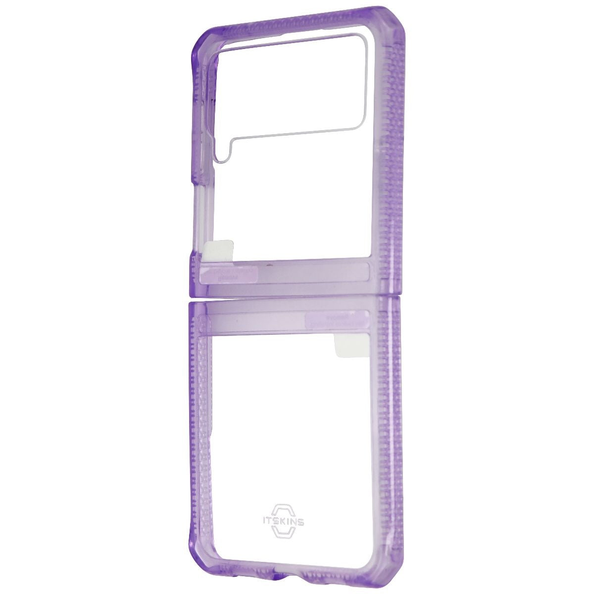 ITSKINS Hybrid Clear Phone Case for Galaxy Z Flip3 5G - Lavender & Transparent Cell Phone - Cases, Covers & Skins ITSKINS - Simple Cell Bulk Wholesale Pricing - USA Seller