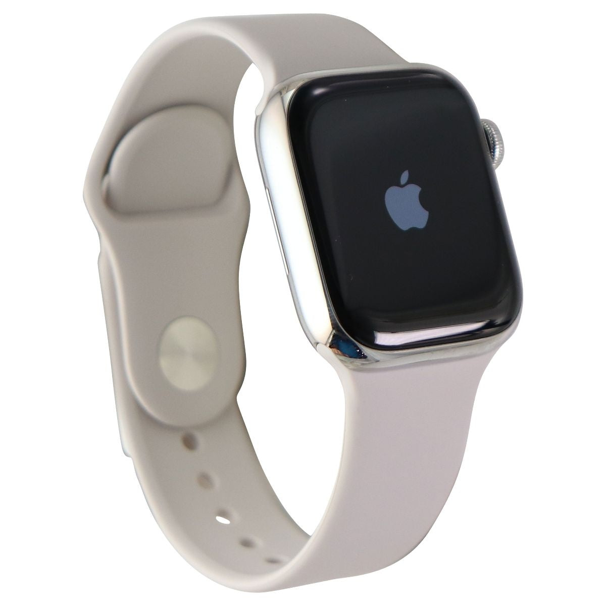 Apple Watch Series 7 (GPS + LTE) A2475 (41mm) Stainless Silver/Starlight Sp Band Smart Watches Apple - Simple Cell Bulk Wholesale Pricing - USA Seller