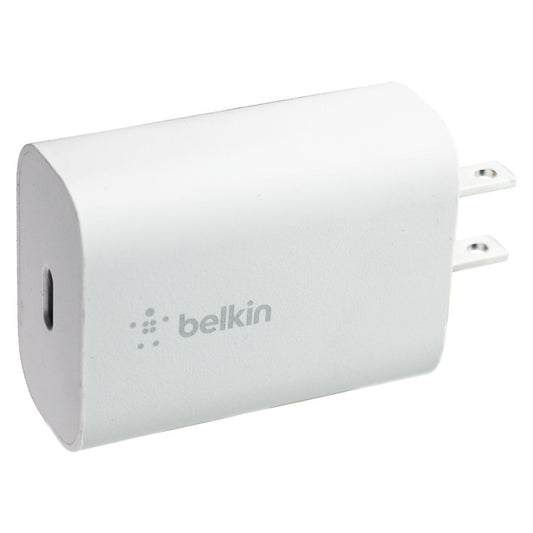 Belkin 25-Watt (USB-C) PD Wall Charger - White (WCA004dq) Cell Phone - Chargers & Cradles Belkin    - Simple Cell Bulk Wholesale Pricing - USA Seller