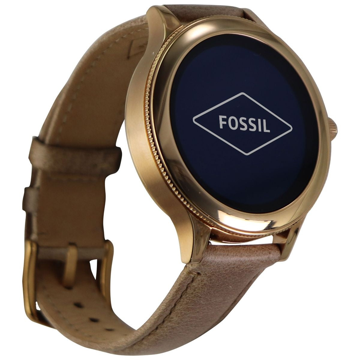 Fossil Womens Gen 3 Venture Stainless Steel Touchscreen Watch - Beige (FTW6005) Smart Watches Fossil    - Simple Cell Bulk Wholesale Pricing - USA Seller