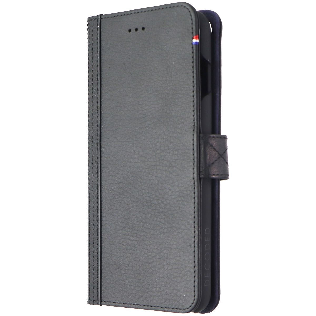Decoded Magnetic Leather Case for iPhone 8 Plus / 7 Plus / 6s Plus - Black Cell Phone - Cases, Covers & Skins Decoded    - Simple Cell Bulk Wholesale Pricing - USA Seller