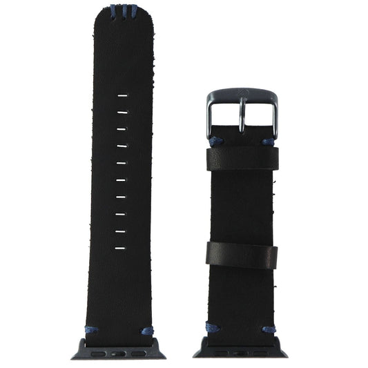 ERCKO Woodsman Apple Watch Band for Apple Watch 42/44/45mm (All Series) - Black Smart Watch Accessories - Watch Bands Ercko - Simple Cell Bulk Wholesale Pricing - USA Seller