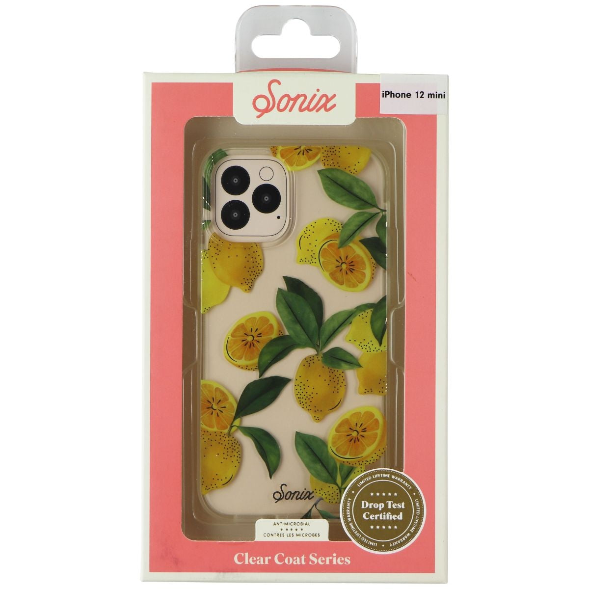 Sonix Clear Coat Series Phone Case for Apple iPhone 12 Mini - Lemon Zest Cell Phone - Cases, Covers & Skins Sonix - Simple Cell Bulk Wholesale Pricing - USA Seller