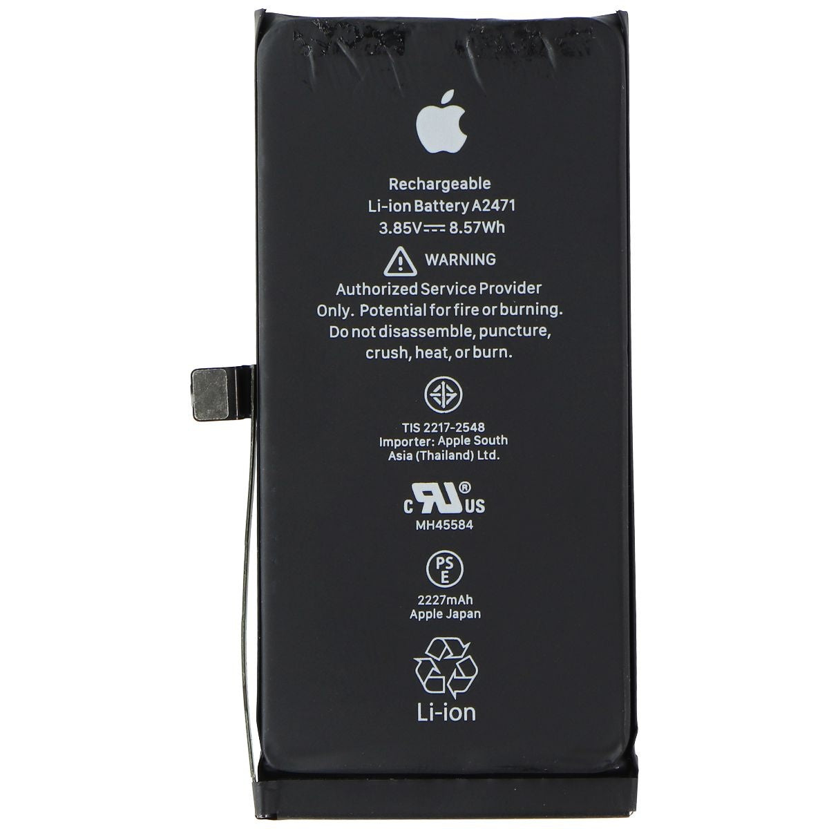 Apple OEM (Original Part) Battery for iPhone 12 Mini (A2471) - Above 80% Health Cell Phone - Replacement Parts & Tools Apple - Simple Cell Bulk Wholesale Pricing - USA Seller
