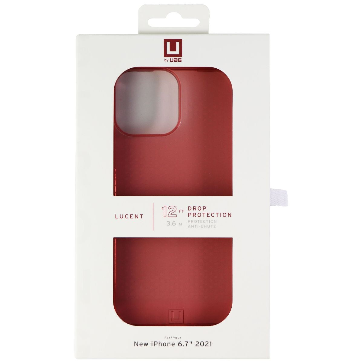 Urban Armor Gear Lucent Gel Case for Apple iPhone 13 Pro Max - Red Clay Cell Phone - Cases, Covers & Skins Urban Armor Gear - Simple Cell Bulk Wholesale Pricing - USA Seller