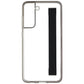 Samsung Slim Strap Cover Case for Galaxy S21 FE (5G) - Clear/Black/Dark Gray Cell Phone - Cases, Covers & Skins Samsung - Simple Cell Bulk Wholesale Pricing - USA Seller