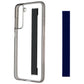 Samsung Slim Strap Cover Case for Galaxy S21 FE (5G) - Clear/Black/Dark Gray Cell Phone - Cases, Covers & Skins Samsung - Simple Cell Bulk Wholesale Pricing - USA Seller