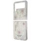 Kate Spade Protective Hardshell Case for Galaxy Z Flip3 5G - Hollyhock/Clear Cell Phone - Cases, Covers & Skins Kate Spade - Simple Cell Bulk Wholesale Pricing - USA Seller