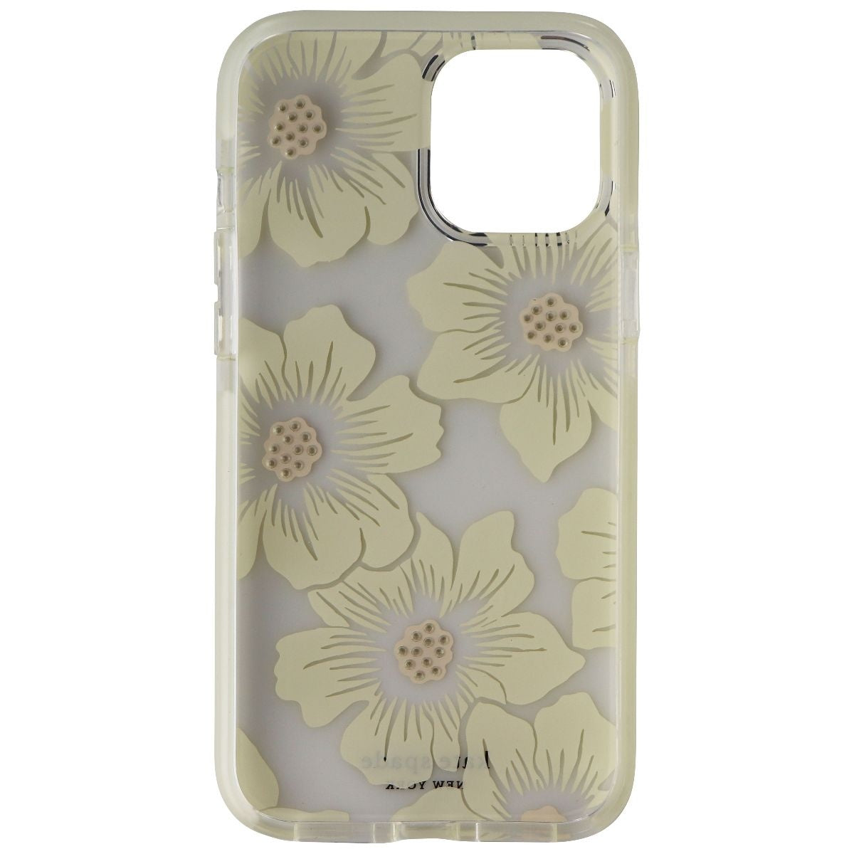 Kate Spade Defensive Hardshell Case for iPhone 13 Pro Max - Hollyhock Floral Cell Phone - Cases, Covers & Skins Kate Spade    - Simple Cell Bulk Wholesale Pricing - USA Seller