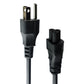 Generic (3-Prong) Power Supply Cable US Grounded Cord - Black (Over 3-Foot) Multipurpose Batteries & Power - Multipurpose AC to DC Adapters Unbranded - Simple Cell Bulk Wholesale Pricing - USA Seller