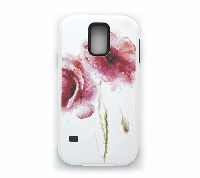 Trident Aegis Case for Samsung Galaxy S5 White and Red Cell Phone - Cases, Covers & Skins Trident Case - Simple Cell Bulk Wholesale Pricing - USA Seller