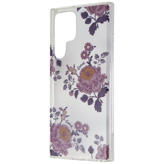 Coach Protective Hardshell Case for Samsung Galaxy S22 Ultra - Moody Floral Cell Phone - Cases, Covers & Skins Coach    - Simple Cell Bulk Wholesale Pricing - USA Seller