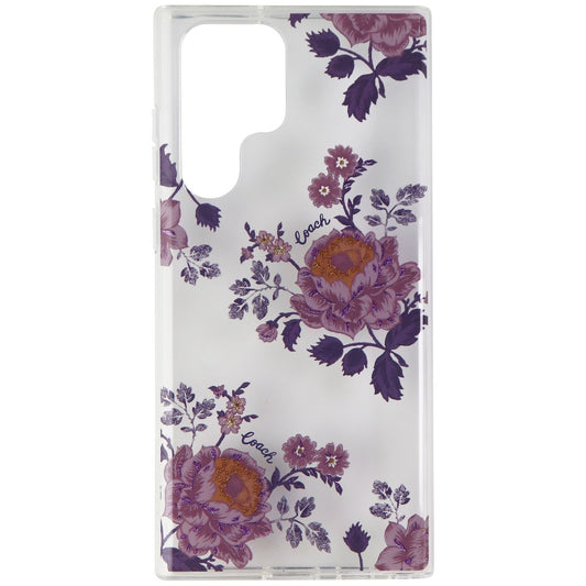 Coach Protective Hardshell Case for Samsung Galaxy S22 Ultra - Moody Floral Cell Phone - Cases, Covers & Skins Coach    - Simple Cell Bulk Wholesale Pricing - USA Seller