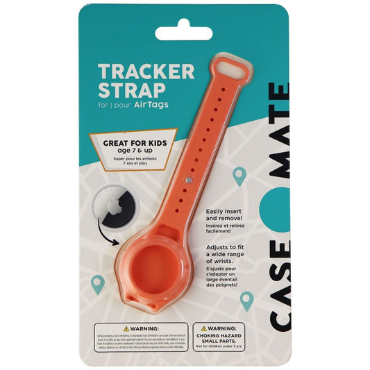 Case-Mate Tracker Strap Wristband Case for Apple AirTag - Coral