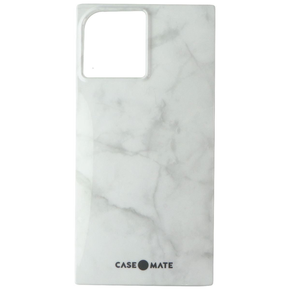 Case-Mate BLOX Series Rectangular Case for iPhone 12 Pro Max - White Marble
