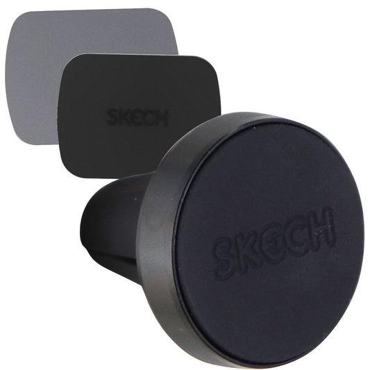 Skech Magnetic Universal Car Mount with Lightweight Metal Plate - Black