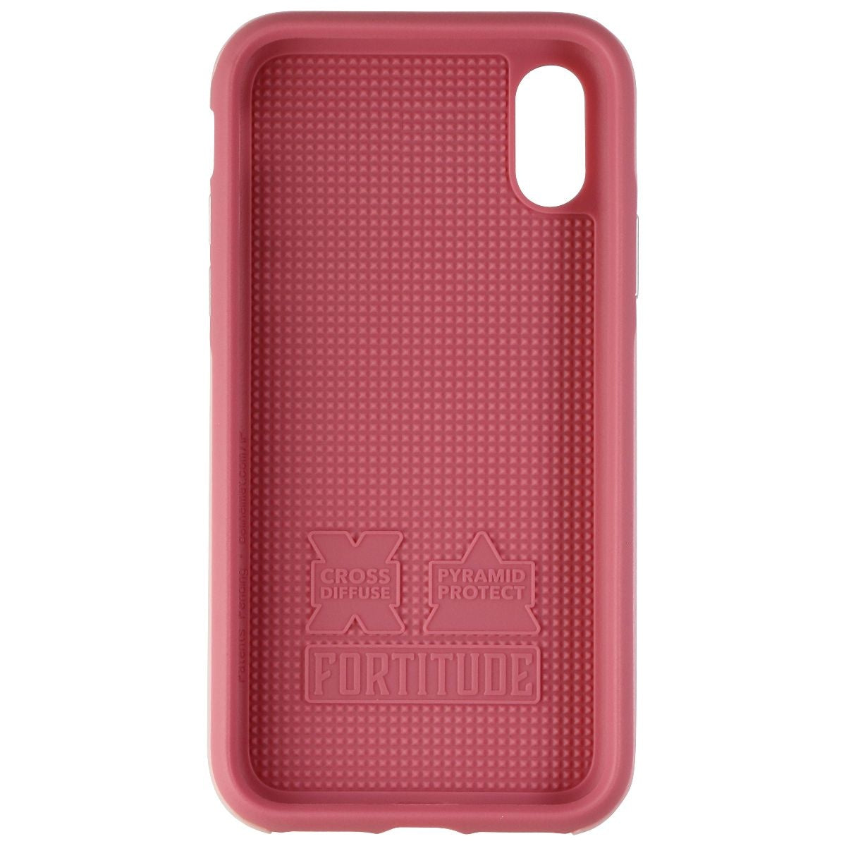 CellHelmet Fortitude Series Case for Apple iPhone XS / X - Pink Magnolia Cell Phone - Cases, Covers & Skins CellHelmet - Simple Cell Bulk Wholesale Pricing - USA Seller
