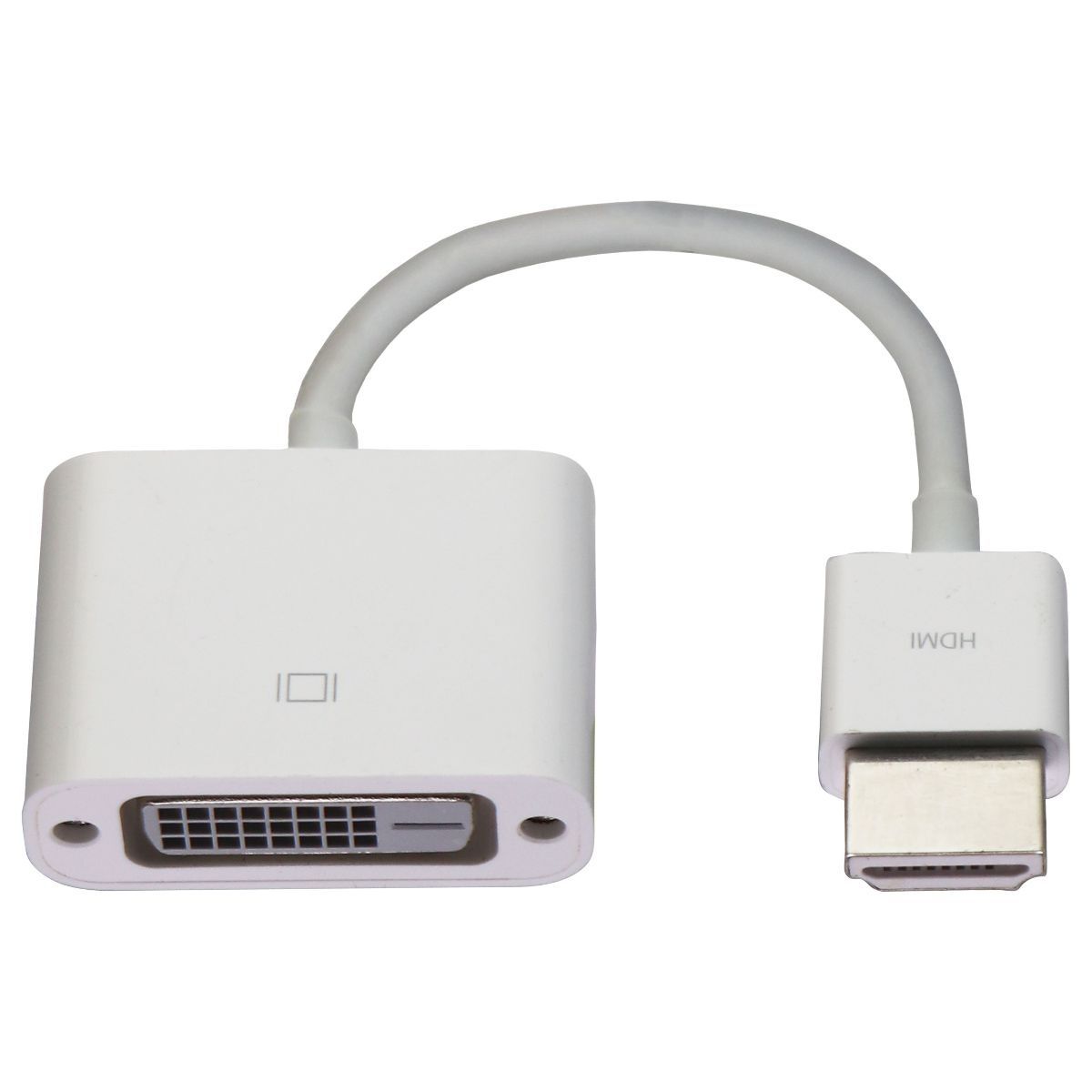 Apple HDMI to DVI Adapter for External Display - White (MJVU2AM/A) Computer/Network - Monitor/AV Cables & Adapters Apple - Simple Cell Bulk Wholesale Pricing - USA Seller