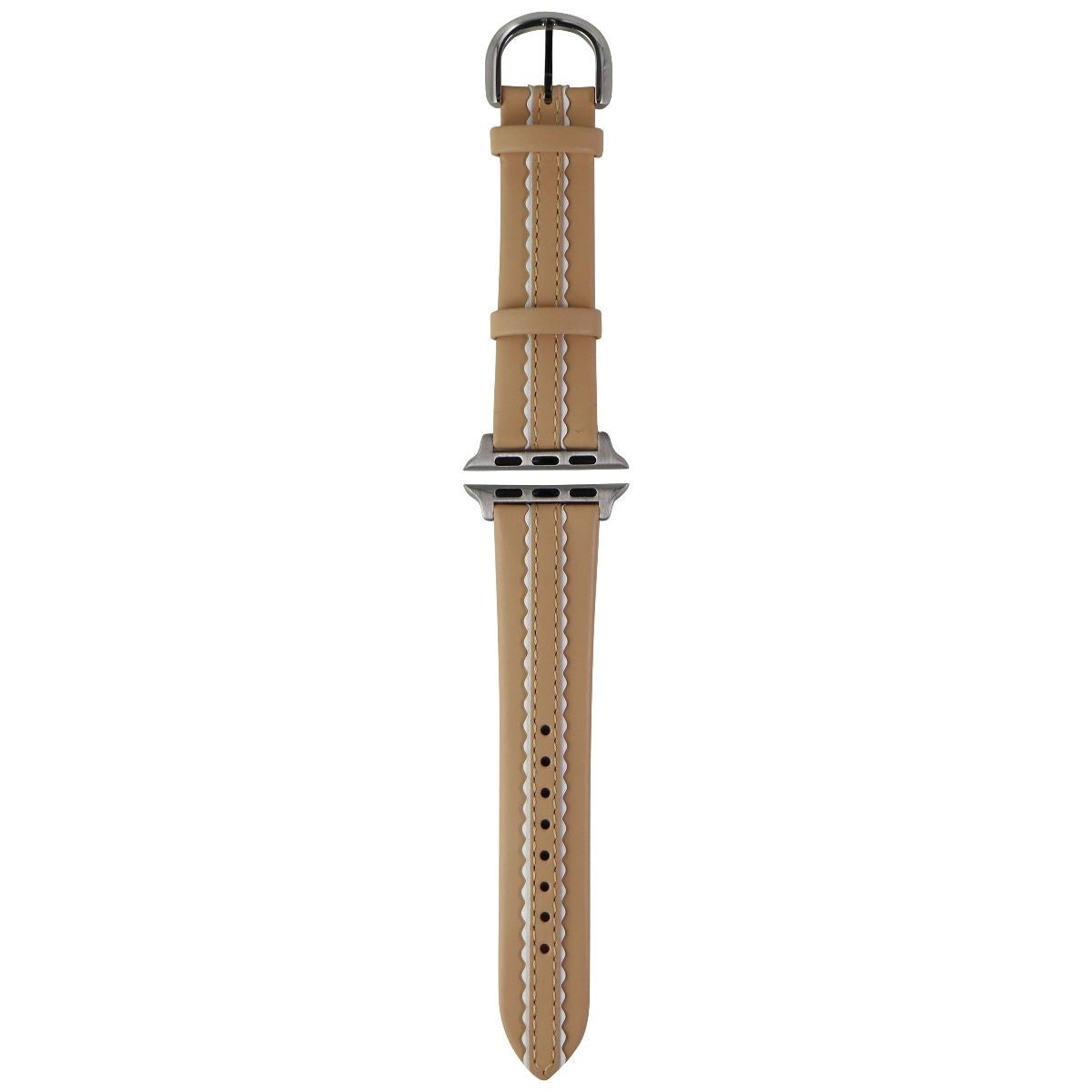 Kate Spade Leather Band for Apple Watch Series 6/5/4 (40mm/38mm Case) - Vachetta Smart Watch Accessories - Watch Bands Kate Spade - Simple Cell Bulk Wholesale Pricing - USA Seller