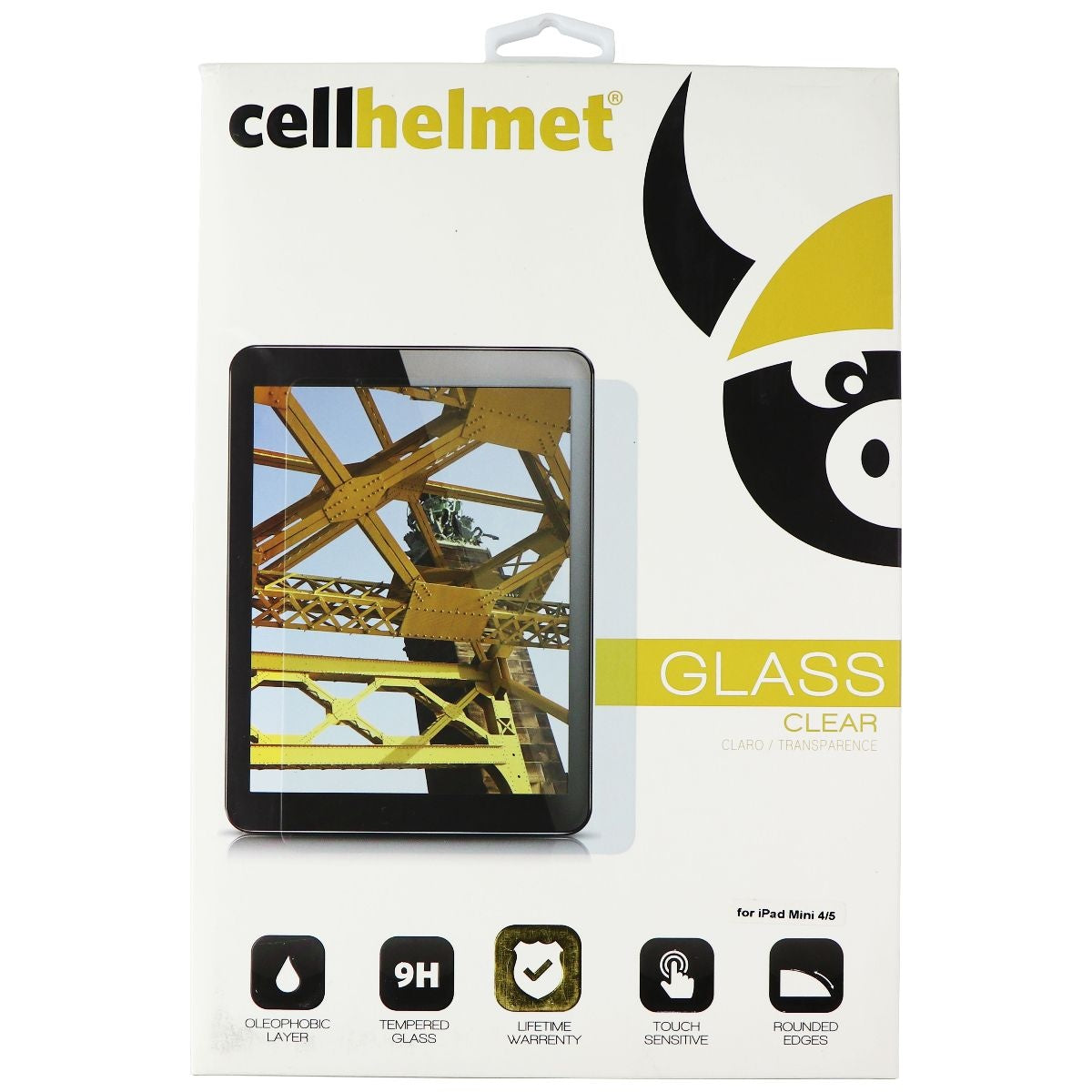 CellHelmet Glass Series Screen Protector for Apple iPad mini 4/5 - Clear iPad/Tablet Accessories - Screen Protectors CellHelmet - Simple Cell Bulk Wholesale Pricing - USA Seller