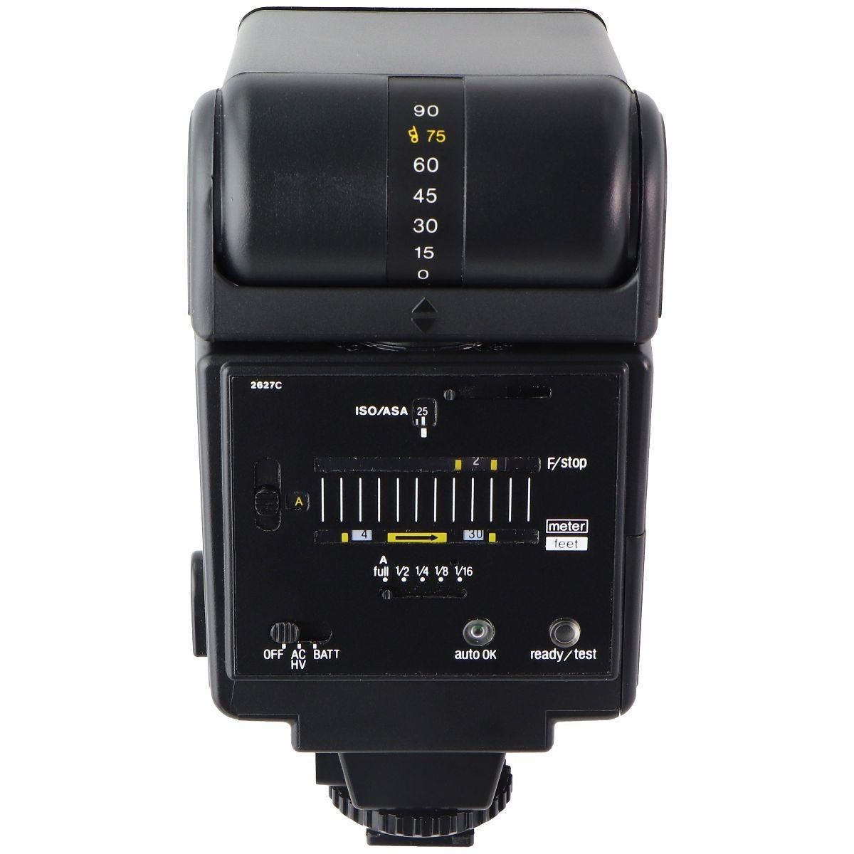 Sunpak 383 Super High Auto Mount Camera Flash - Black Digital Camera - Camera & Camcorder Lights Sunpak - Simple Cell Bulk Wholesale Pricing - USA Seller