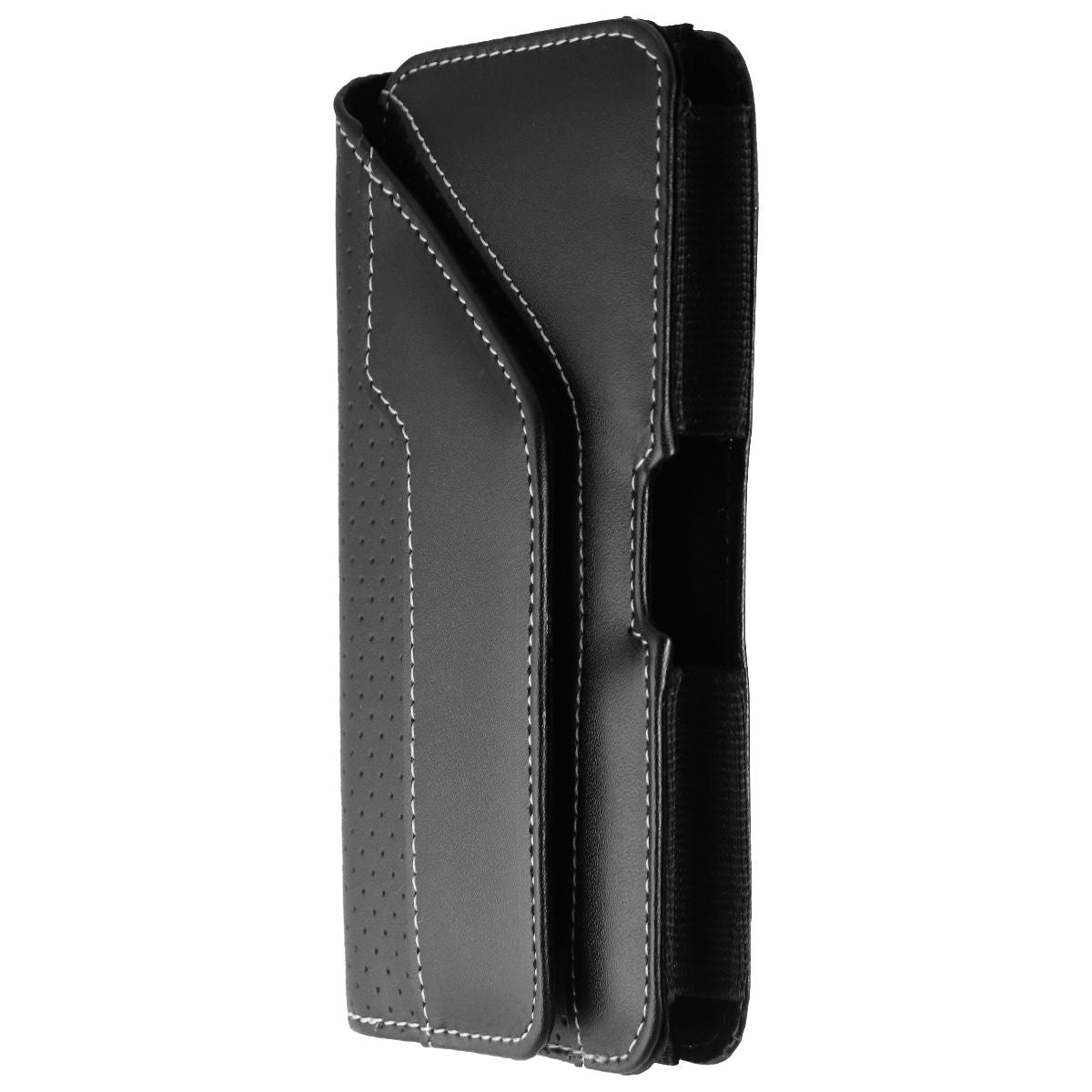 mWorks! Universal Holster Pouch Case for Up to 6-inch Smartphones - Black/White Cell Phone - Cases, Covers & Skins mWorks!    - Simple Cell Bulk Wholesale Pricing - USA Seller