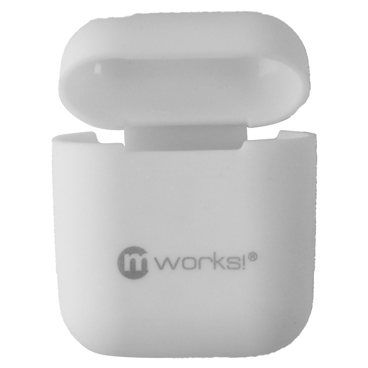 mWorks! mCASE! Protective Skin & Straps for Apple Airpods - White Cell Phone - Cases, Covers & Skins mWorks!    - Simple Cell Bulk Wholesale Pricing - USA Seller