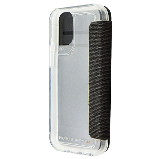 ZAGG Wembley Flip Series Case for Apple iPhone 12 mini - Clear/Black Cell Phone - Cases, Covers & Skins Zagg - Simple Cell Bulk Wholesale Pricing - USA Seller