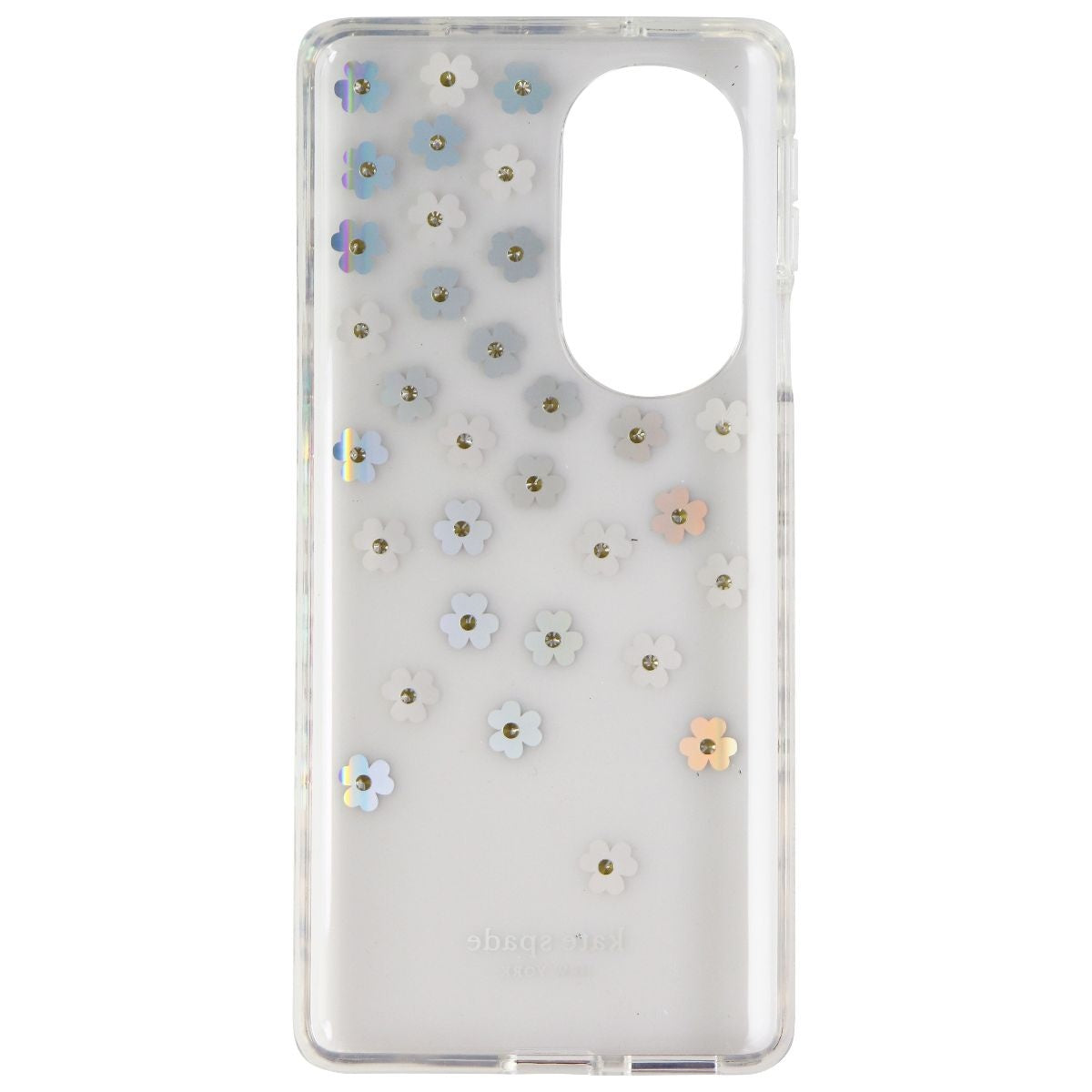 Kate Spade Case for Motorola Edge+ 5G UW (2022) - Iridescent Scattered Flowers Cell Phone - Cases, Covers & Skins Kate Spade - Simple Cell Bulk Wholesale Pricing - USA Seller