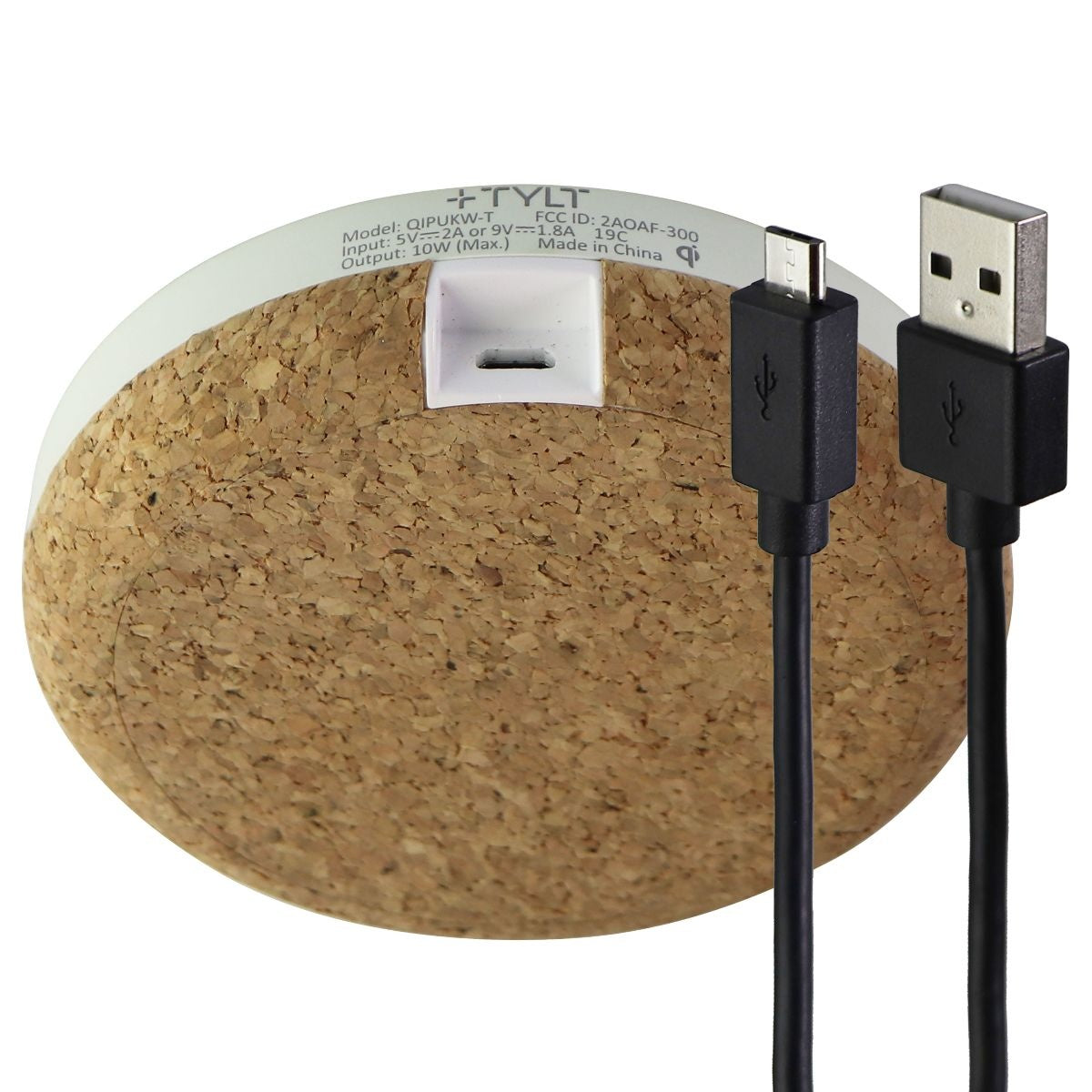 TYLT Puck (10-Watt) Wireless Qi Charging Pad for Qi Devices (QIPUKW-T) Cell Phone - Chargers & Cradles TYLT    - Simple Cell Bulk Wholesale Pricing - USA Seller