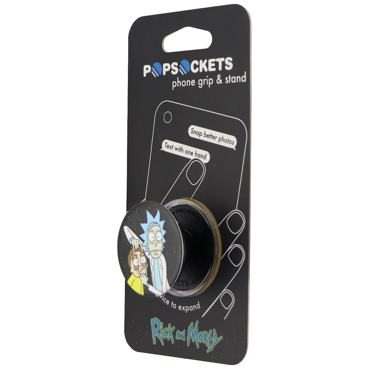 PopSockets: Collapsible Grip & Stand for Phones and Tablets - Rick & Morty Cell Phone - Mounts & Holders PopSockets - Simple Cell Bulk Wholesale Pricing - USA Seller