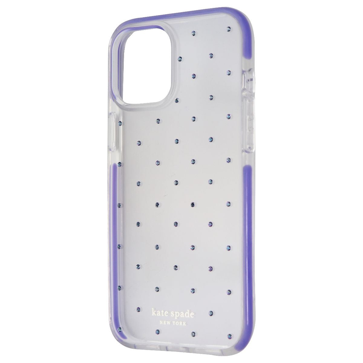 Kate Spade Hardshell Case for iPhone 12 Pro Max - Pin Dot Gems/Lilac Purple Cell Phone - Cases, Covers & Skins Kate Spade - Simple Cell Bulk Wholesale Pricing - USA Seller