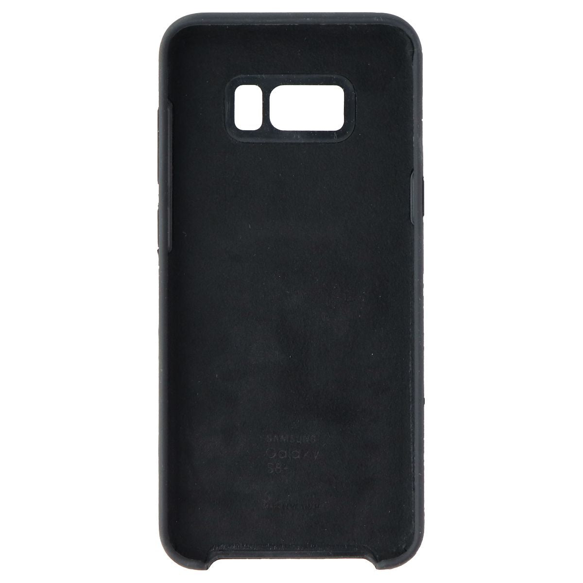 Samsung Silicone Cover Case for Samsung Galaxy S8 Plus - Black Cell Phone - Cases, Covers & Skins Samsung - Simple Cell Bulk Wholesale Pricing - USA Seller