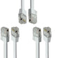 3x Google (6-Ft) Ethernet Cable RJ45 Gigabit Flat Network Cord - White (E212689) Computer/Network - Ethernet Cables (RJ-45, 8P8C) Google - Simple Cell Bulk Wholesale Pricing - USA Seller