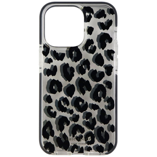 Kate Spade Defensive Hardshell Case for iPhone 13 Pro - City Leopard Black/Clear Cell Phone - Cases, Covers & Skins Kate Spade    - Simple Cell Bulk Wholesale Pricing - USA Seller