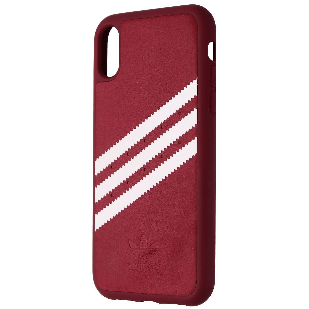 Adidas 3-Stripes Snap Case for Apple iPhone XR - Maroon Red Cell Phone - Cases, Covers & Skins Adidas    - Simple Cell Bulk Wholesale Pricing - USA Seller