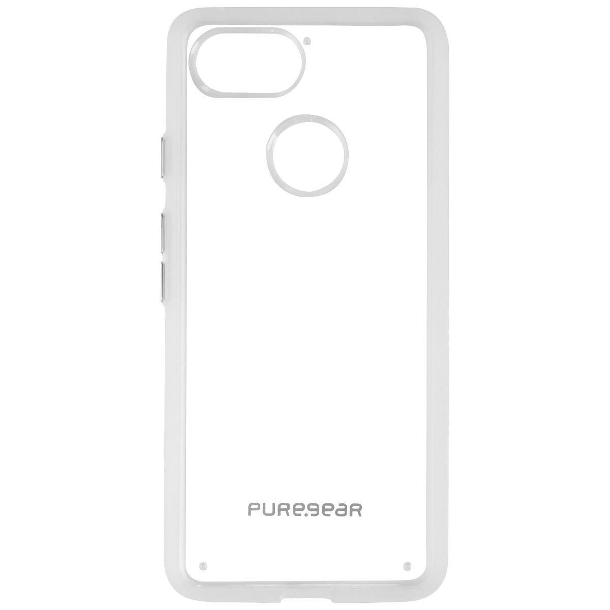 PureGear Slim Sell Series Hard, Rugged Case for Google Pixel 3 - Clear Cell Phone - Cases, Covers & Skins PureGear - Simple Cell Bulk Wholesale Pricing - USA Seller