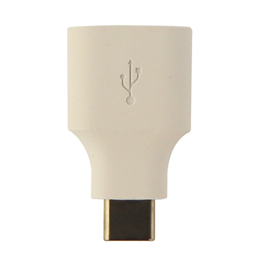 Google USB to USB-C (Type C) Short OTG Adapter for USB-C Devices - White