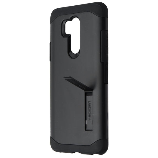 Spigen Slim Armor Case with Kickstand for LG G7 ThinQ - Black Cell Phone - Cases, Covers & Skins Spigen - Simple Cell Bulk Wholesale Pricing - USA Seller