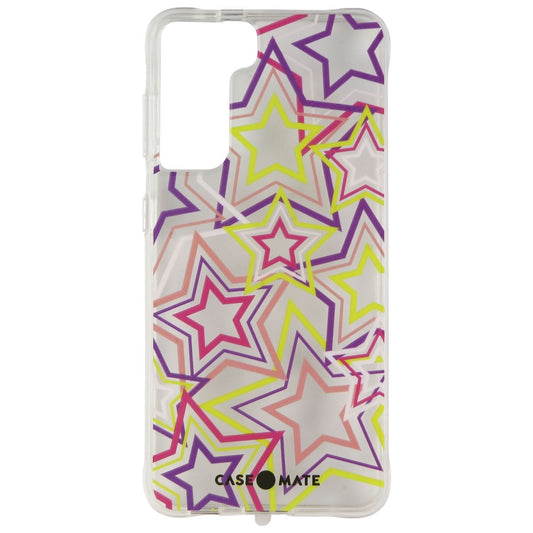 Case-Mate Tough Prints Series Case for Samsung Galaxy S21 (5G) - Neon Stars Cell Phone - Cases, Covers & Skins Case-Mate    - Simple Cell Bulk Wholesale Pricing - USA Seller