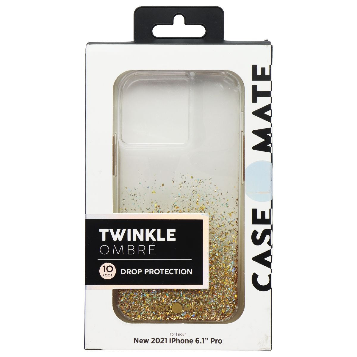 Case-Mate Twinkle Ombre Case for Apple iPhone 13 Pro - Gold Cell Phone - Cases, Covers & Skins Case-Mate    - Simple Cell Bulk Wholesale Pricing - USA Seller