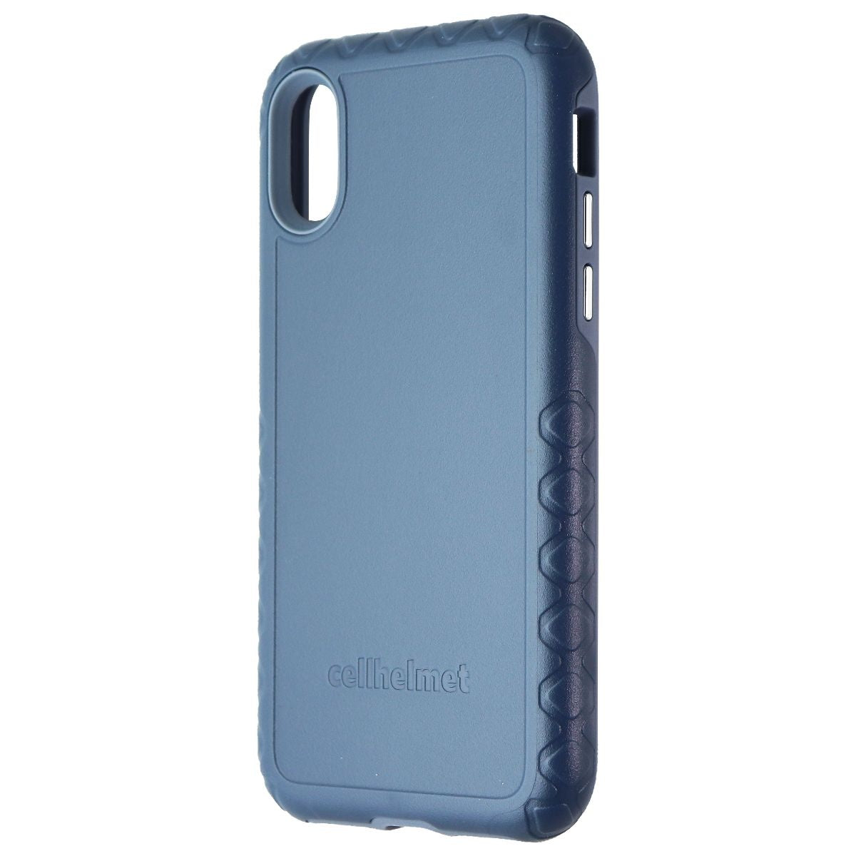 CellHelmet Fortitude Pro Series Hard Case for iPhone Xs and X - Slate Blue Cell Phone - Cases, Covers & Skins CellHelmet - Simple Cell Bulk Wholesale Pricing - USA Seller